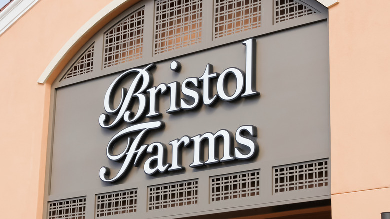 Bristol Farms storefront sign