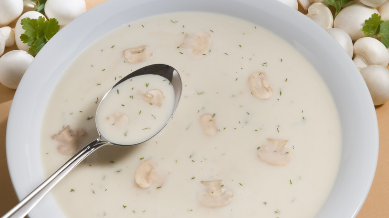 canned cream of mushroom soup