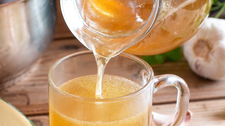 Chicken broth