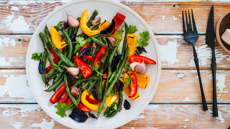 Veggies on a plate