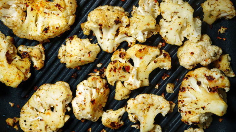 Grilled cauliflower