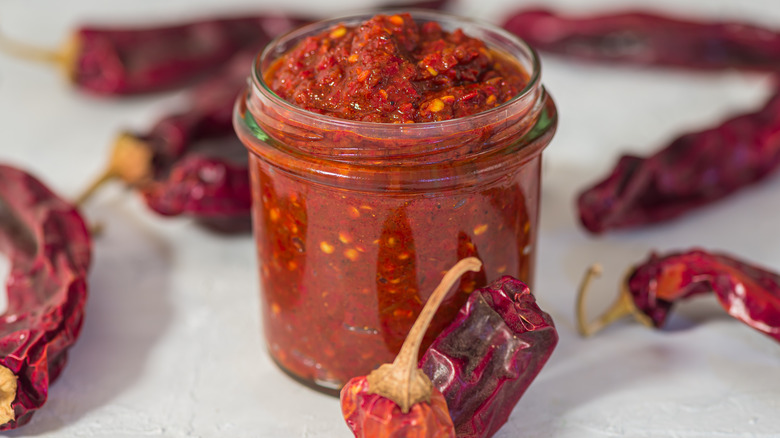 jar of harissa