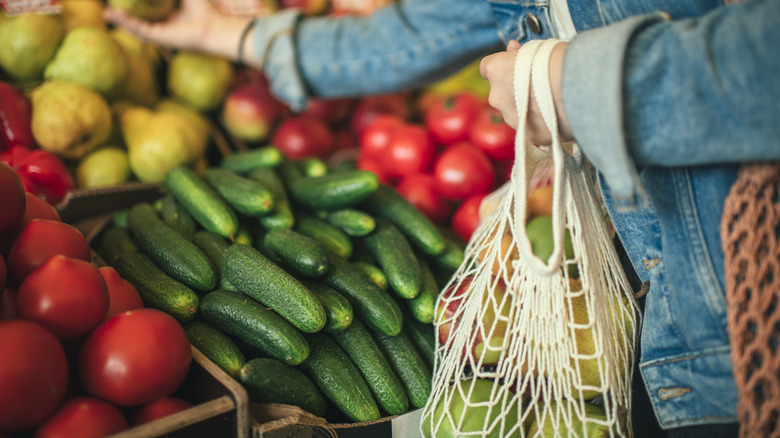 reusable grocery bag