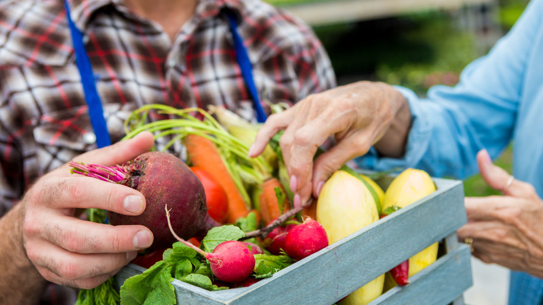 bartering for produce