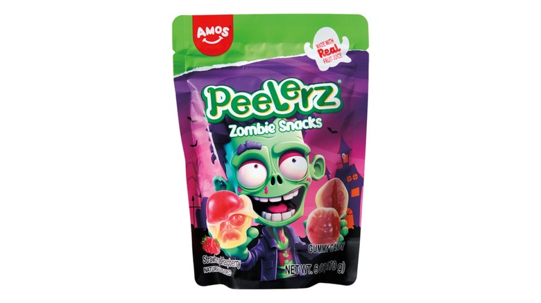 A package of Amos Peelerz Zombies from Aldi