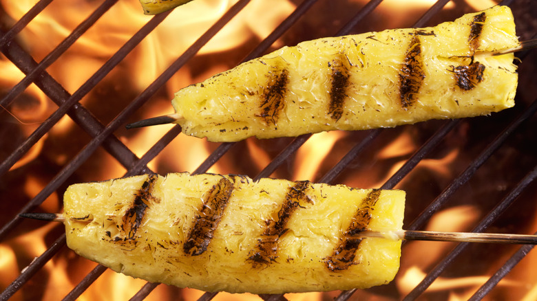grilled pineapple