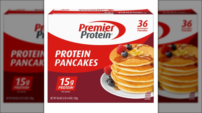 Premier Protein Pancakes package.