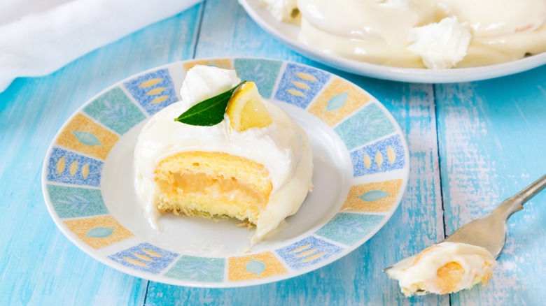 closeup of Lemon Delight
