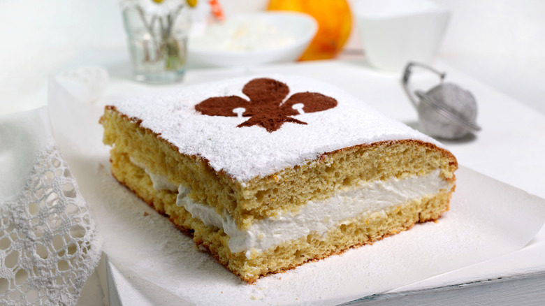 slice of Italian Easter Cake