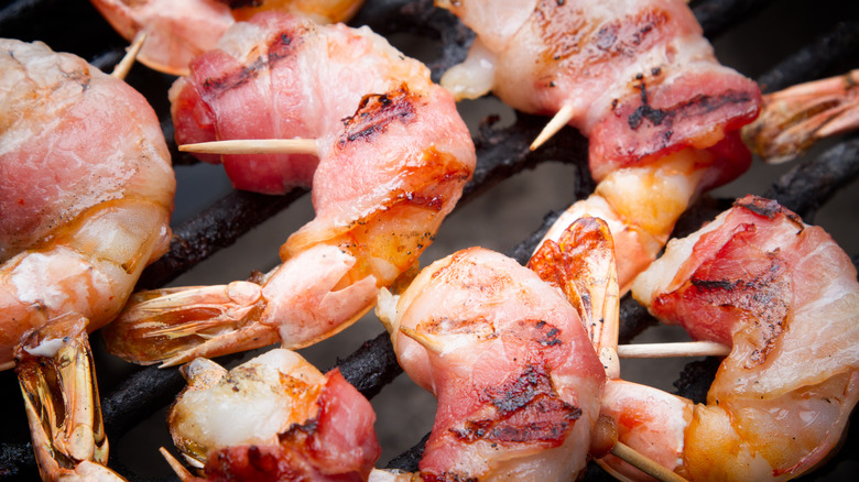 bacon wrapped shrimp