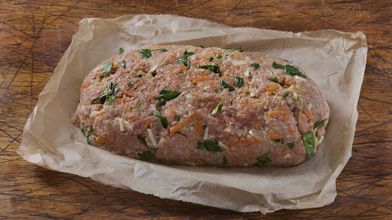 raw turkey meatloaf