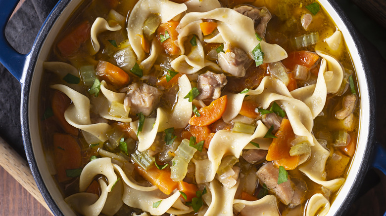 soup with pasta
