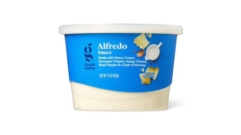 Good & Gather Alfredo Sauce from Target.