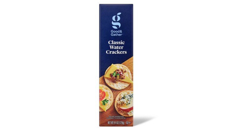 Good & Gather Classic Water Crackers from Target.