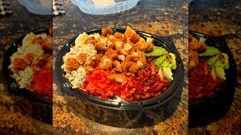 Cobb Salad to-go from Red Robin