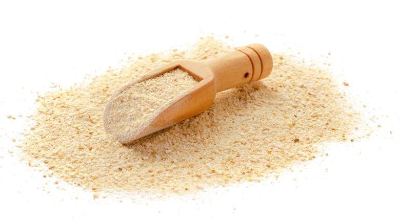 breadcrumbs wooden spoon