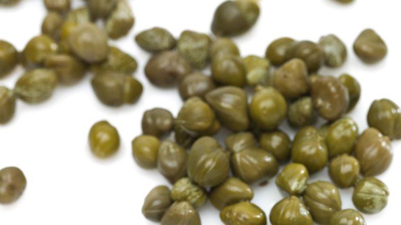 capers close up