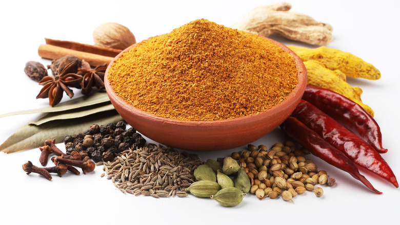 curry powder in bowl