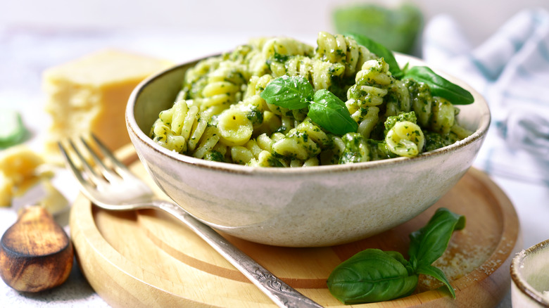 basil pesto pasta