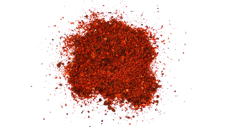 tomato powder closeup