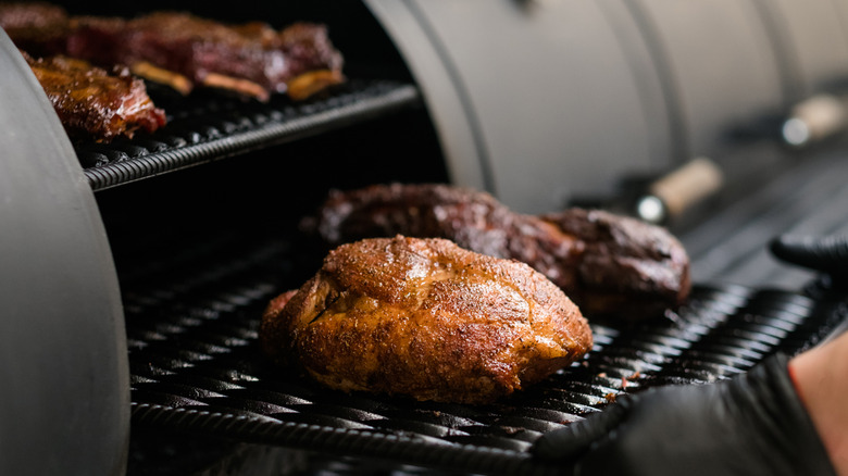 Smoking pork