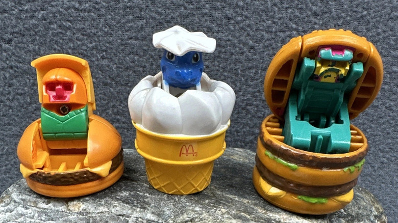 McDonald's Happy Meal transformer toys
