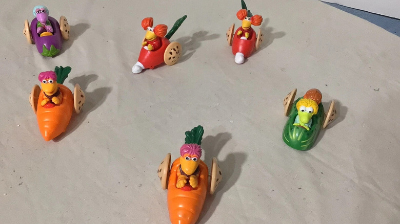Fraggle Rock Happy Meal Toys from the 1980s