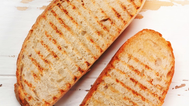 grilled bread