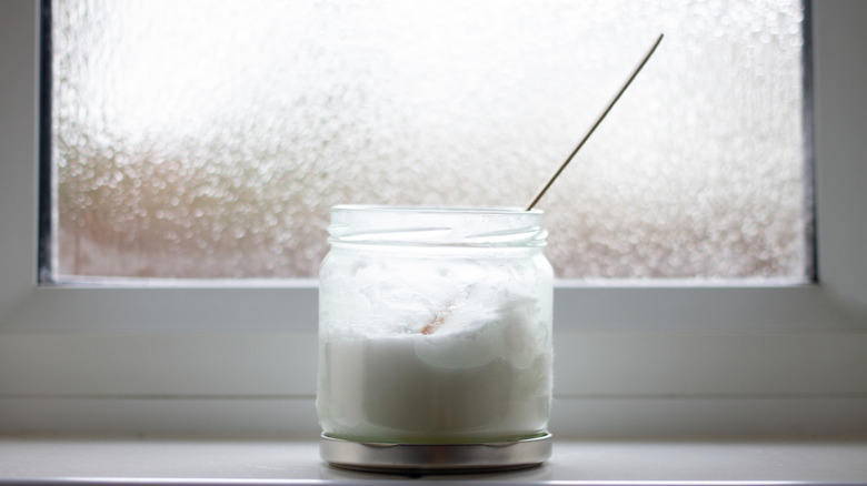 Jar of Coconut Oil