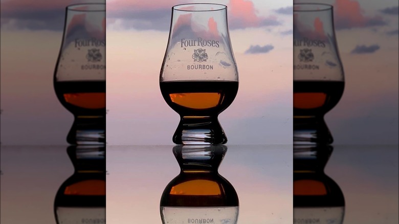 four roses bourbon bottle range