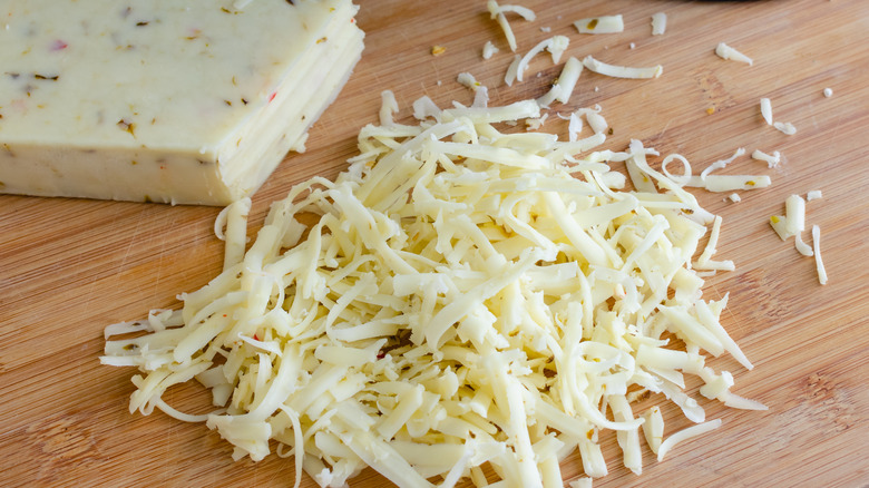 shredded pepper jack