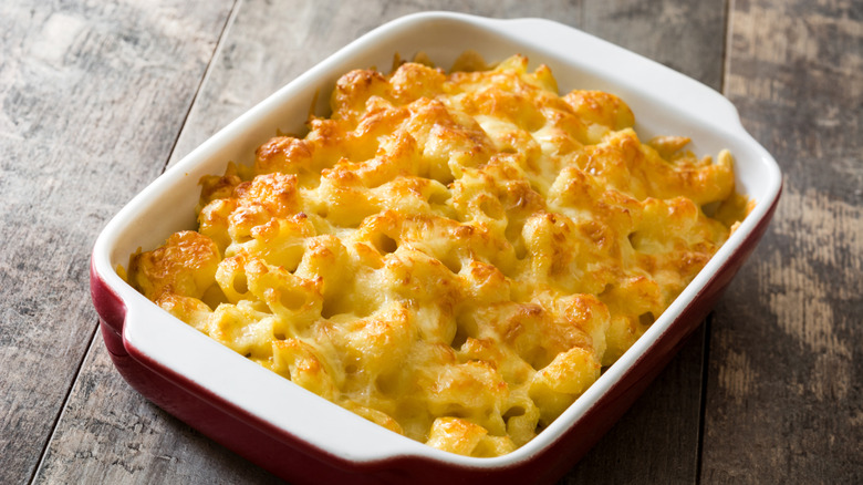 Baked macaroni and cheese