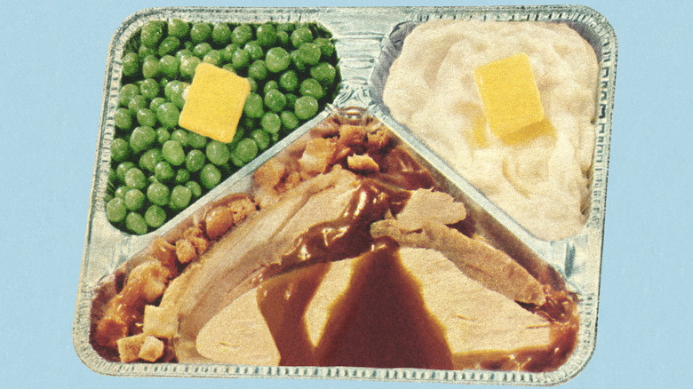 vintage frozen tv dinner