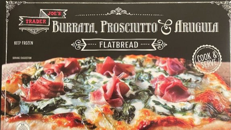 trader joes arugula pizza box