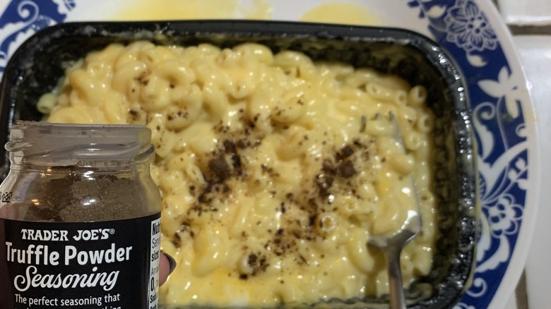 homemade truffle mac and cheese