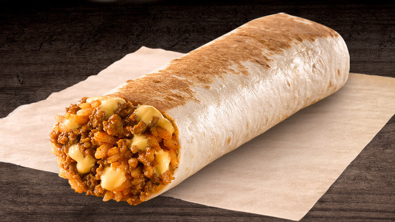 a Loaded Griller on a napkin