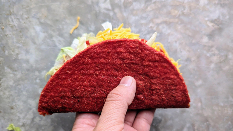 a Volcano Taco