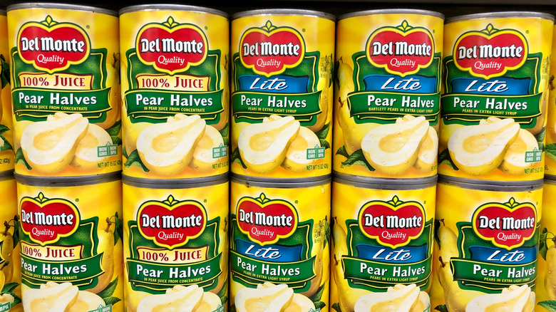 Del Monte Sliced Pears in Syrup