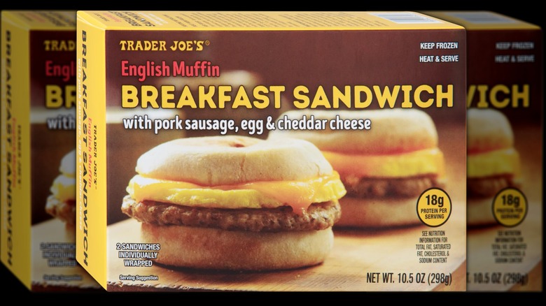 Trader Joe's English Muffin Breakfast Sandwich