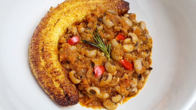 Red-red with fried plantain