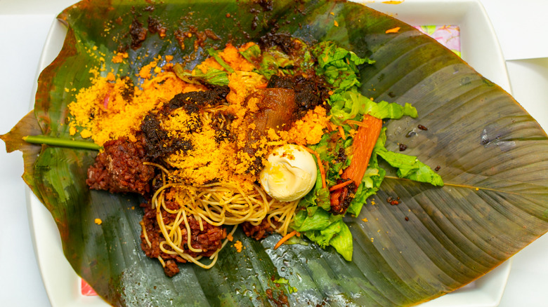 traditional Ghanaian waakye