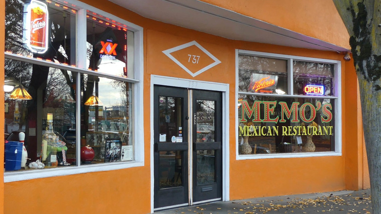 exterior of Memo's restaurant