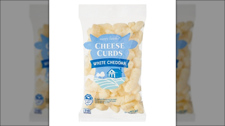 Happy Farms White Cheddar Cheese Curds from Aldi