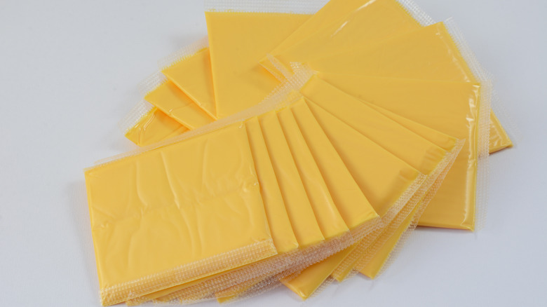 American cheese slices