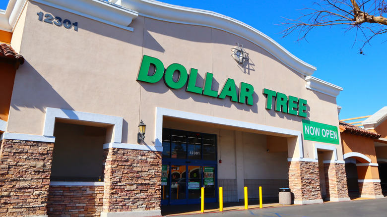 exterior of Dollar Tree store