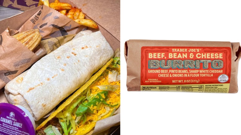 Comparing Taco Bell and Trader Joe's burritos