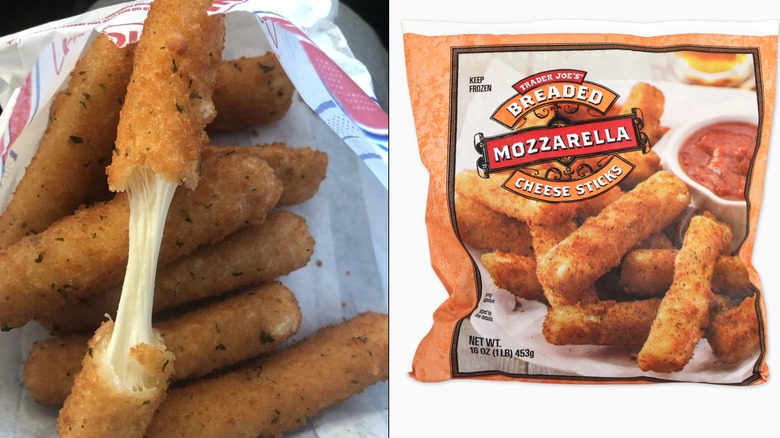 Comparing Sonic's and Trader Joe's mozzarella sticks