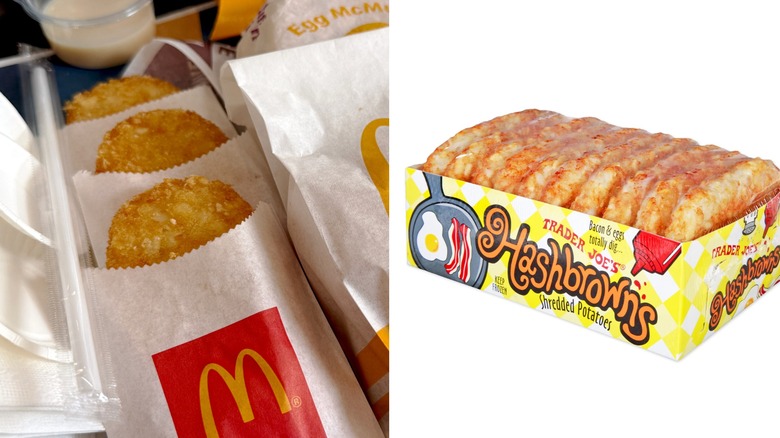 Comparing Trader Joe's and McDonald's hash browns