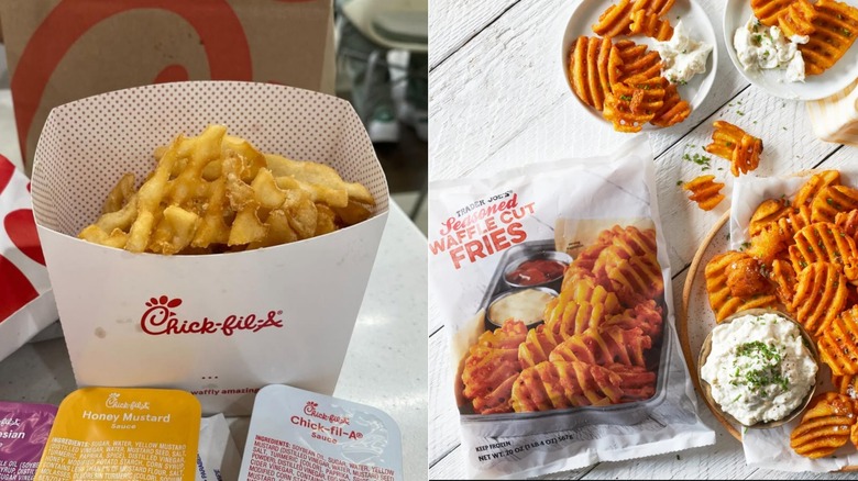 Comparing Chick-fil-A and Trader Joe's waffle fries