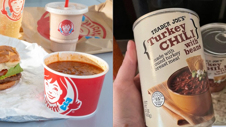 Comparing Wendy's and Trader Joe's chili